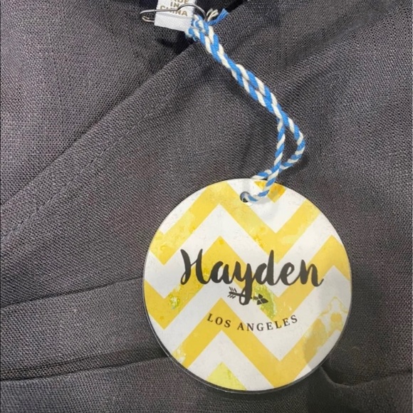 Charcoal wrap top by Hayden - Picture 7 of 7